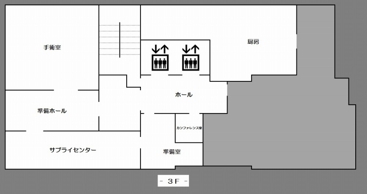 3Fフロアマップ