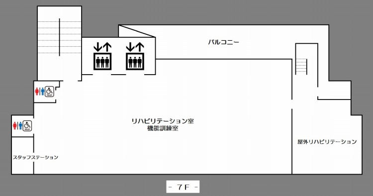 7Fフロアマップ