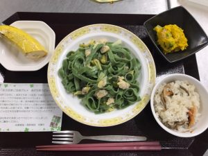 「あだち菜パスタ」